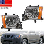 2005-2015 Nissan Xterra Headlight Set Left & Right Side Without Bulbs 2Pc