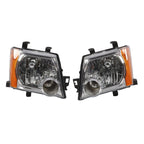 2005-2015 Nissan Xterra Headlight Set Left & Right Side Without Bulbs 2Pc