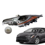 LED Headlight Assembly Left Driver Side for 2023-2024 Toyota Corolla L LE