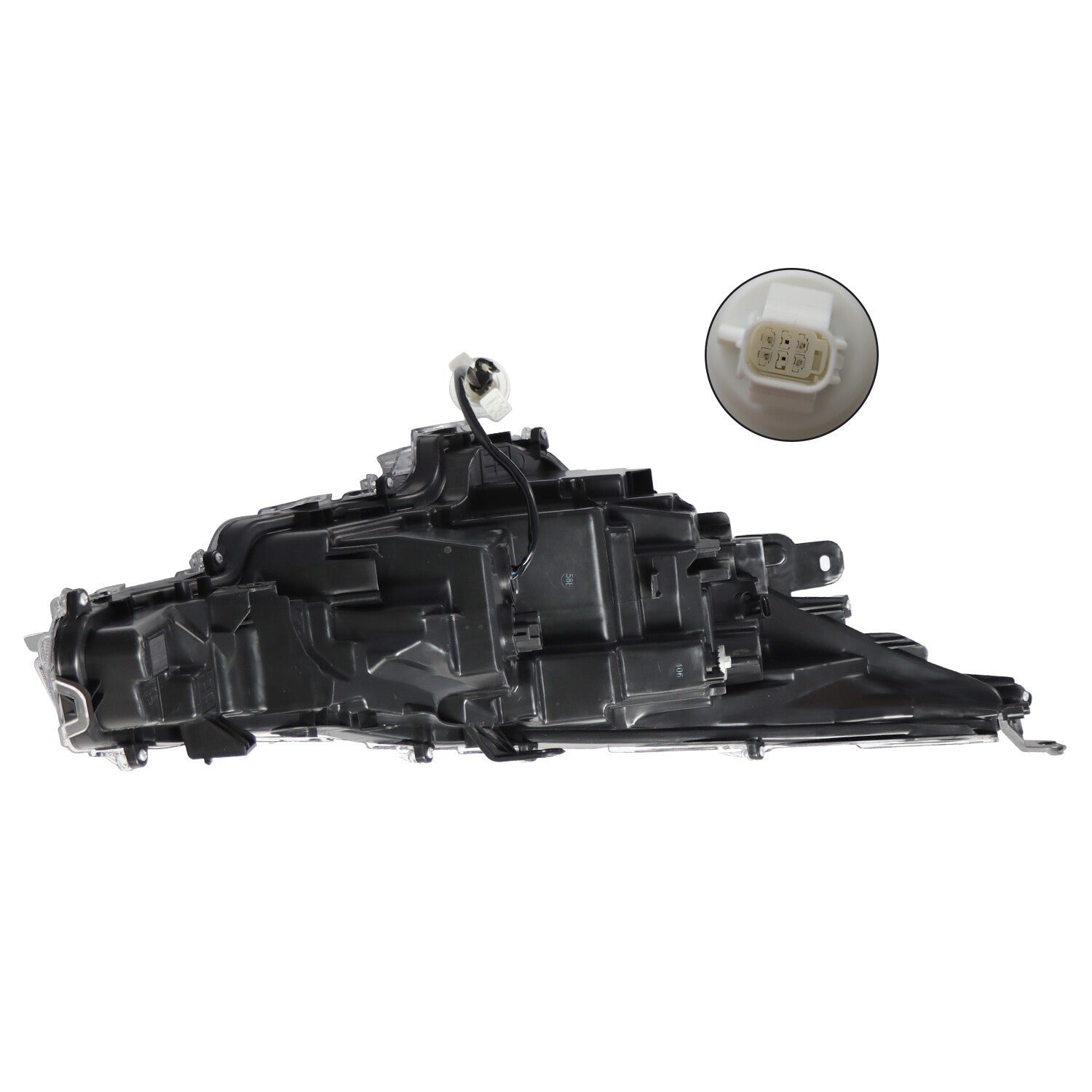 LED Headlight Assembly Left Driver Side for 2023-2024 Toyota Corolla L LE
