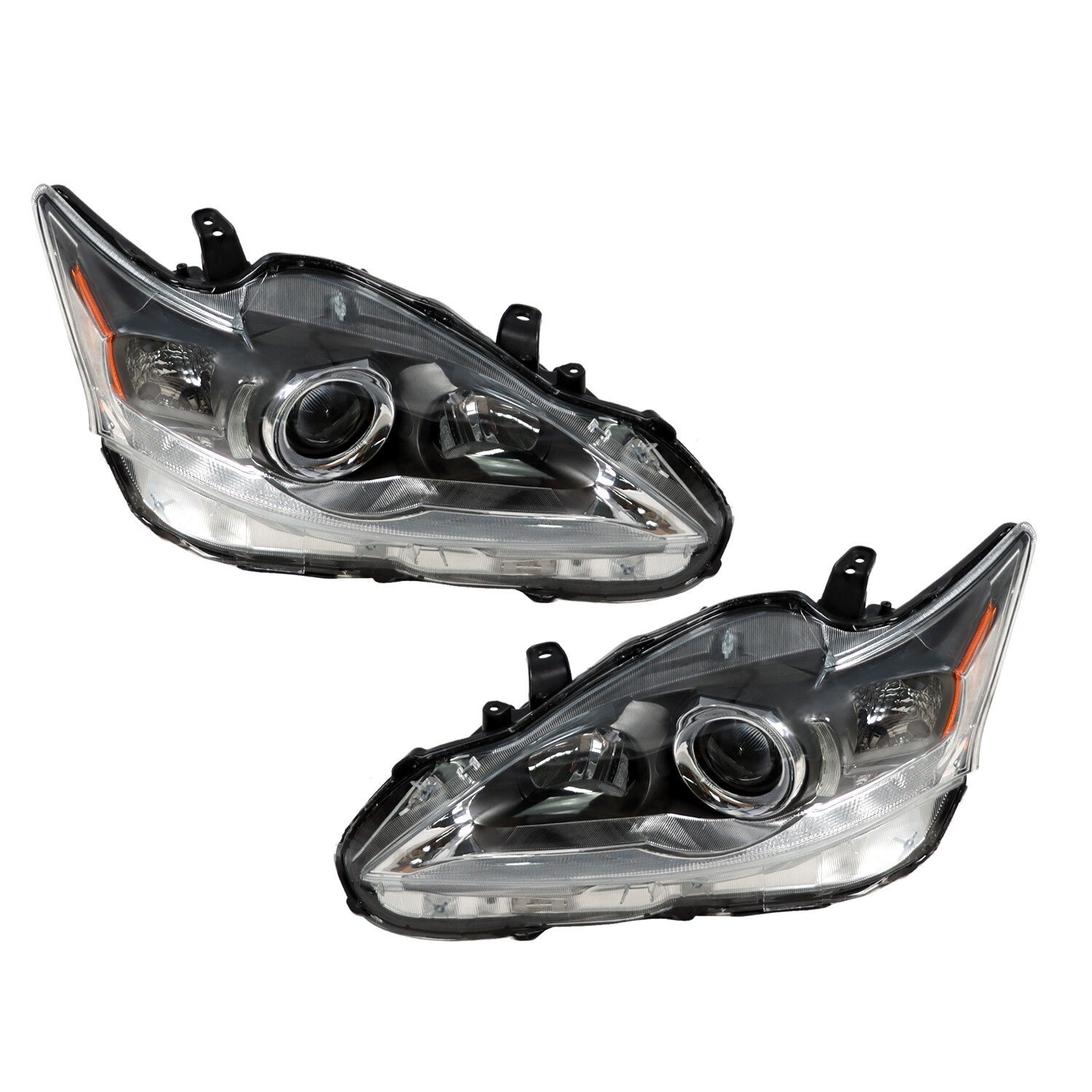 Halogen Headlight Assembly Pair LH+RH for 2011-2017 Lexus CT200h