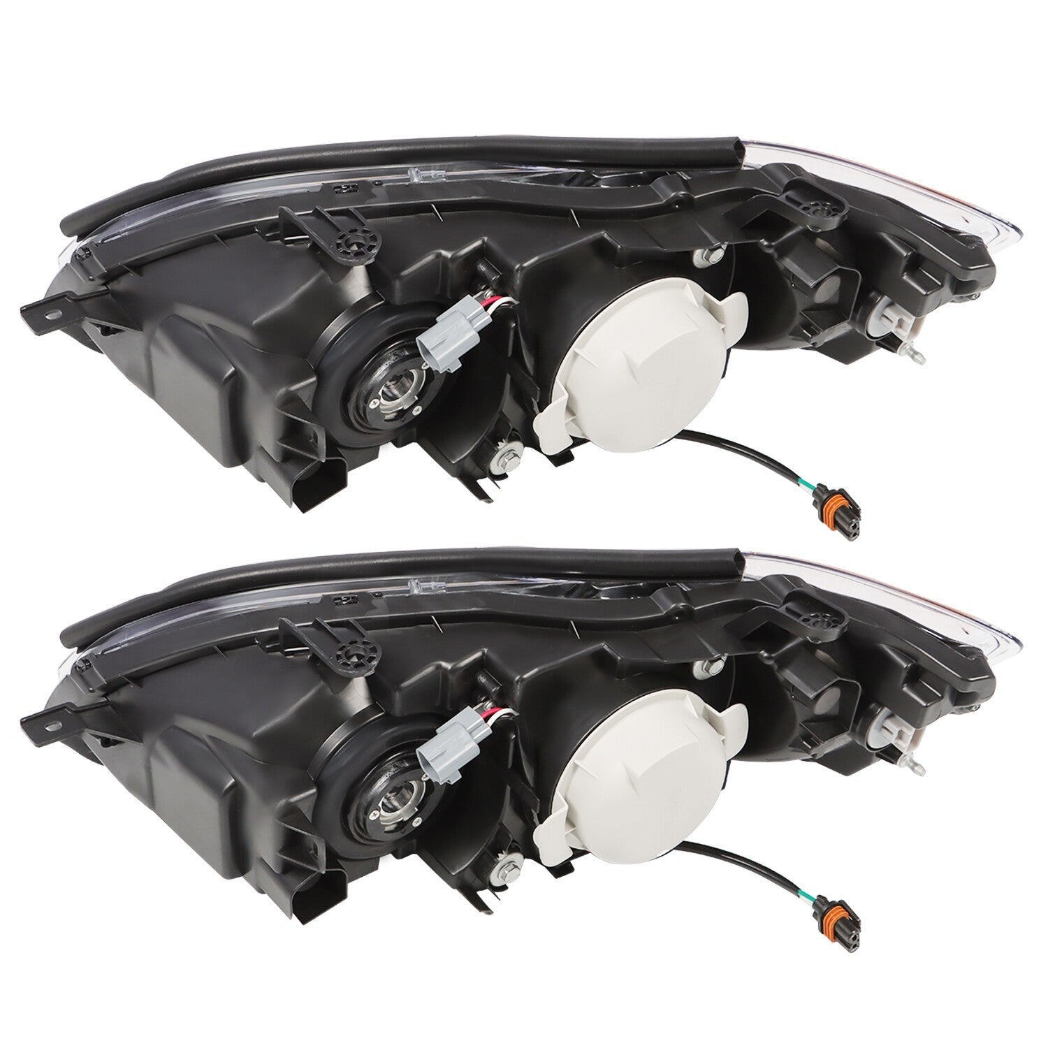Halogen Headlight Assembly Set 2005-2007 Subaru Legacy Left & Right Side