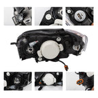 Halogen Headlight Assembly Set 2005-2007 Subaru Legacy Left & Right Side