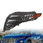 LED DRL Headlight Black Driver Side for 2022-2023 Hyundai Tucson 92207CW010