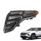 LED DRL Headlight Black Driver Side for 2022-2023 Hyundai Tucson 92207CW010