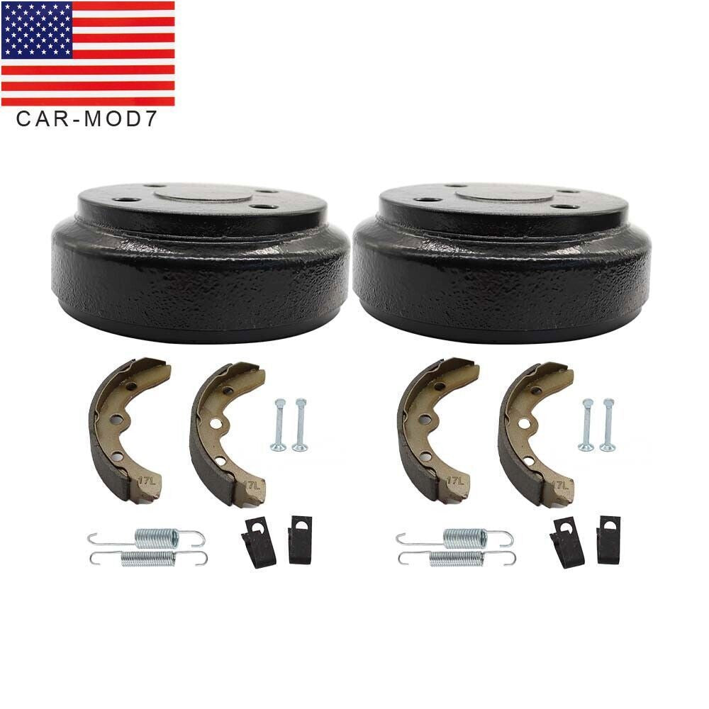 Golf Cart Brake Drum & Shoes Kit for Club Car DS 1995+ & Precedent 2004+
