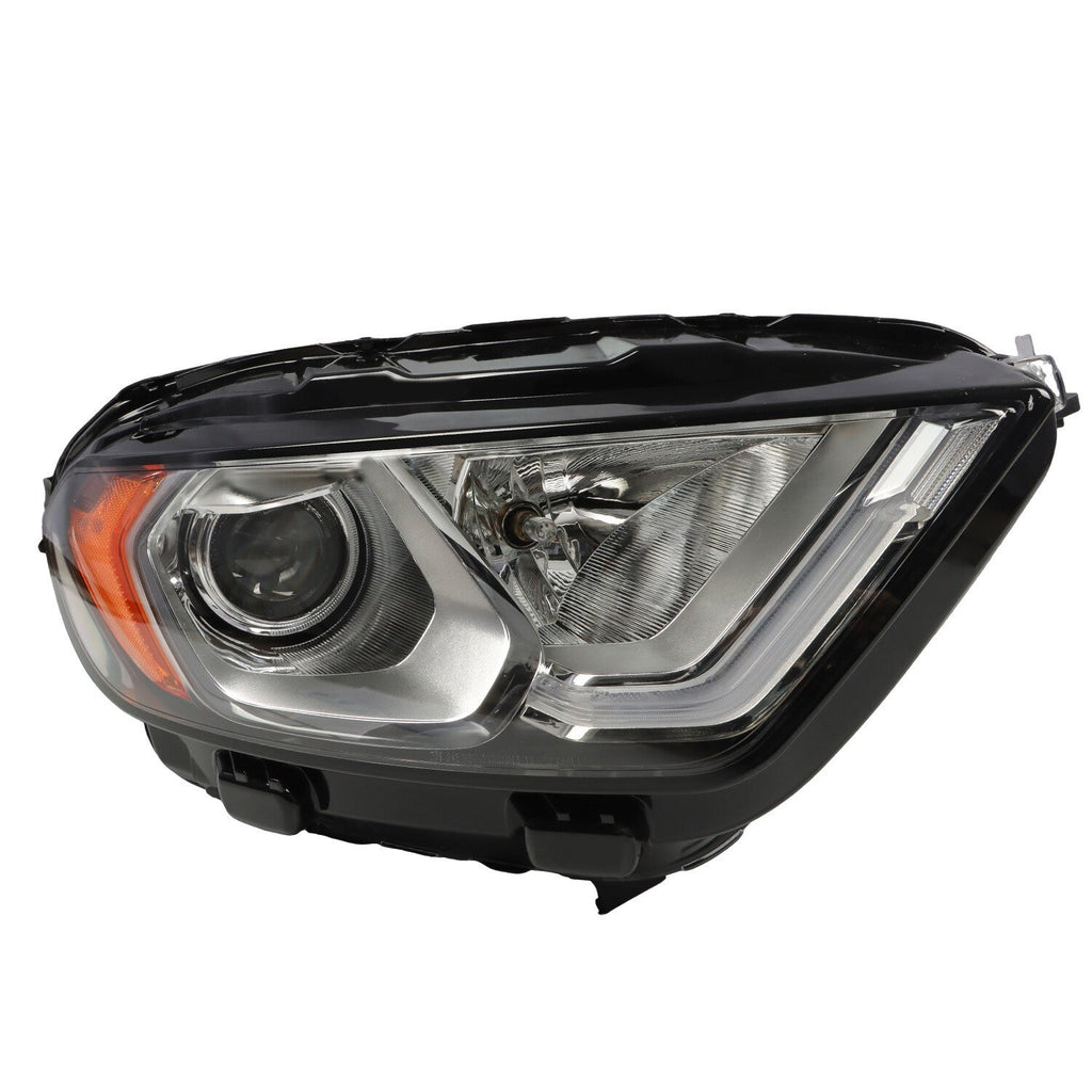 LED DRL Headlight Passenger Side for 2018-2022 Ford EcoSport Halogen Bulbs