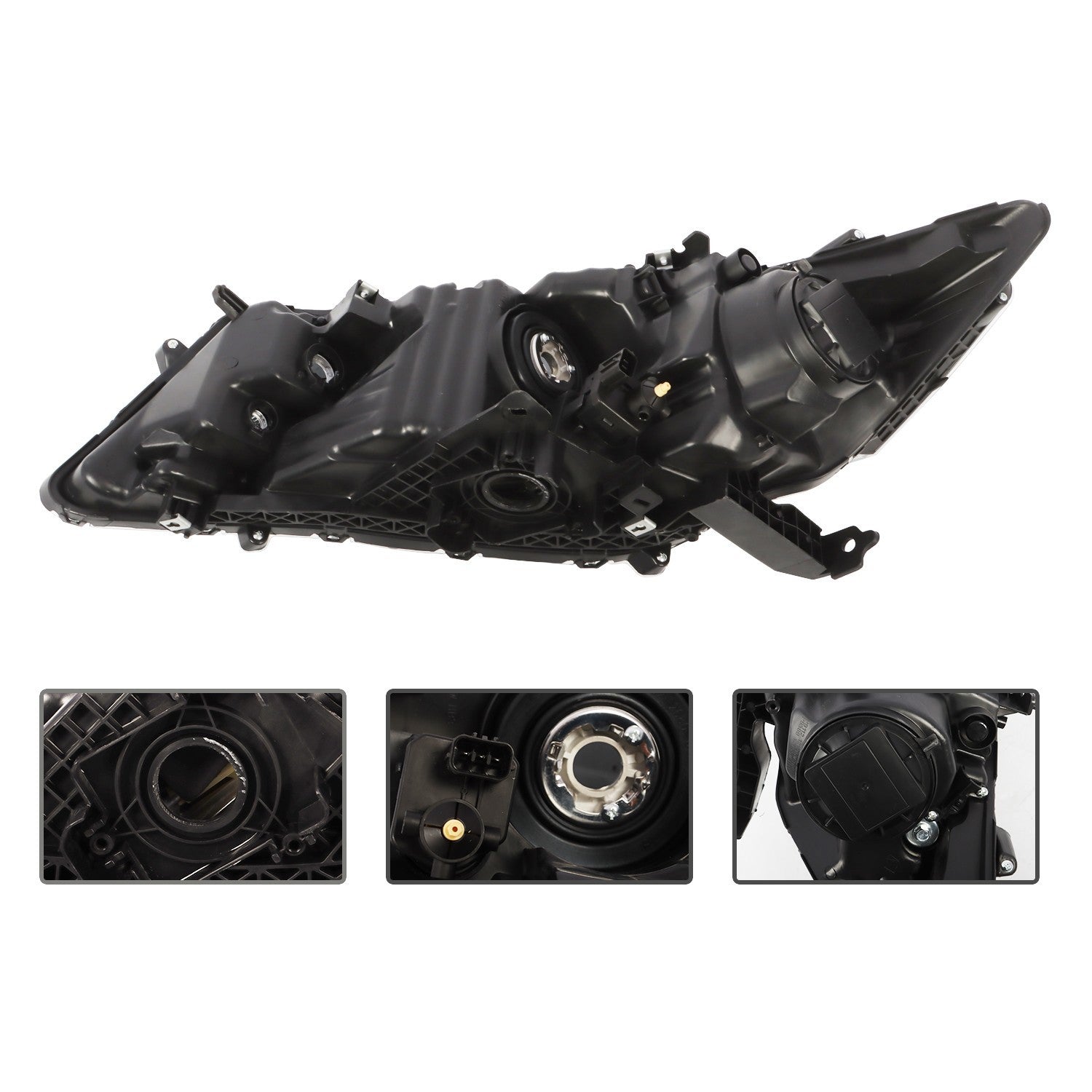 Honda Accord Crosstour 2010-2012 Headlight Assembly Pair Replacement