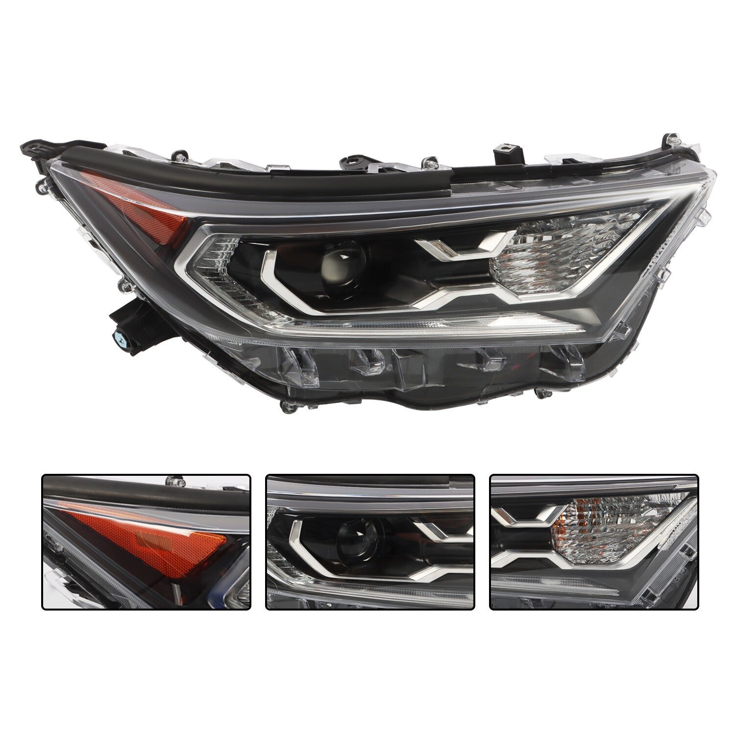 LED Headlight Right Side for 2019-2021 Toyota RAV4 XLE Hybrid XSE