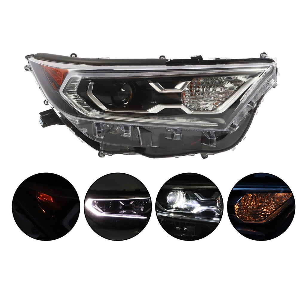 LED Headlight Right Side for 2019-2021 Toyota RAV4 XLE Hybrid XSE
