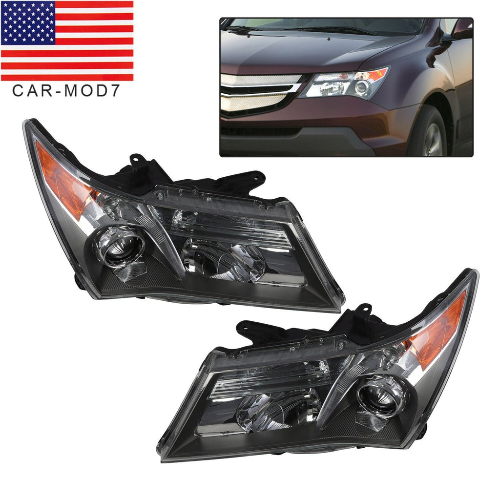 HID Headlights Left+Right for 2007-2009 Acura MDX Non-Adaptive Model
