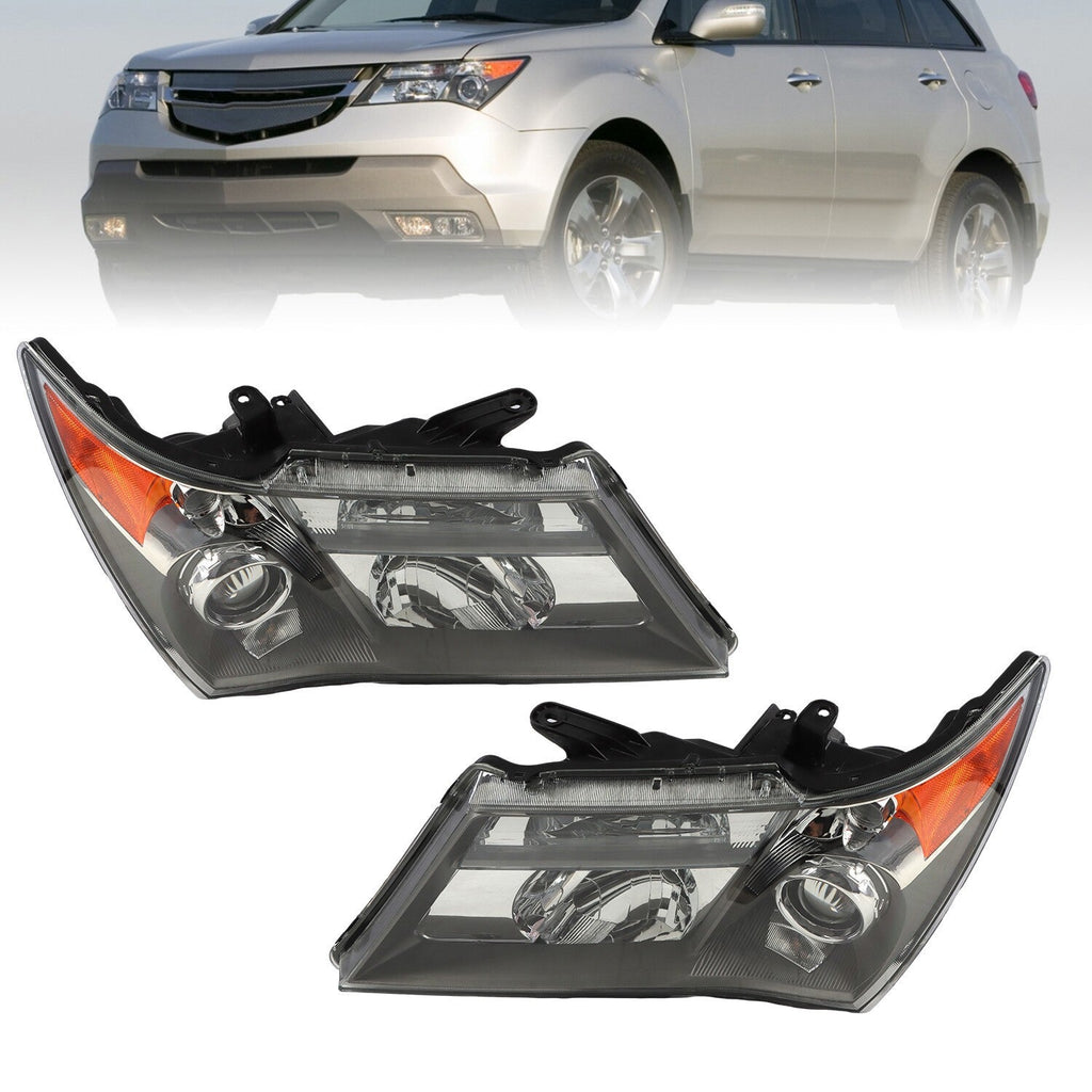 HID Headlights Left+Right for 2007-2009 Acura MDX Non-Adaptive Model