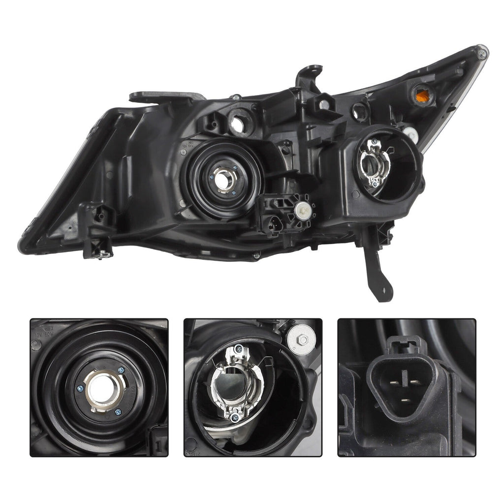 HID Headlights Left+Right for 2007-2009 Acura MDX Non-Adaptive Model