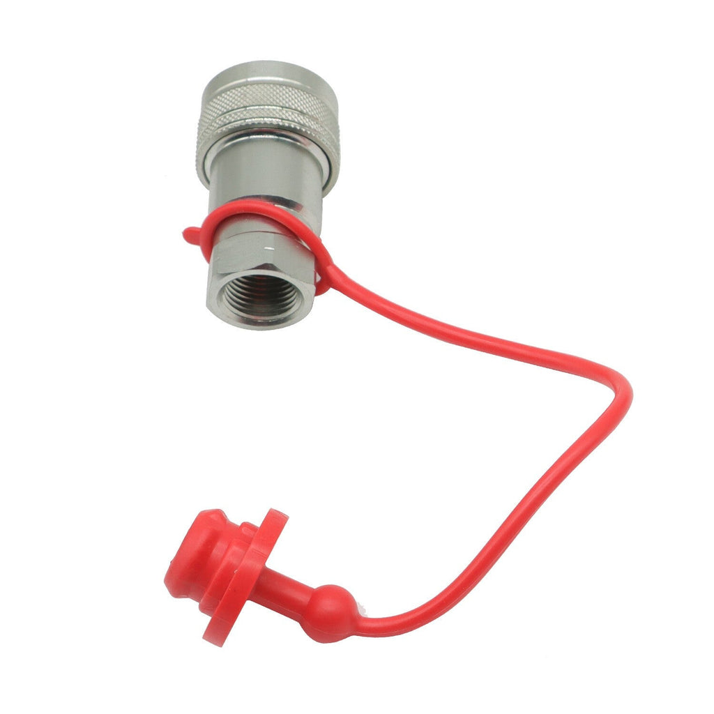 Hydraulic Quick Connect Coupler 2 Sets 1/2" NPT Ball Pioneer Style