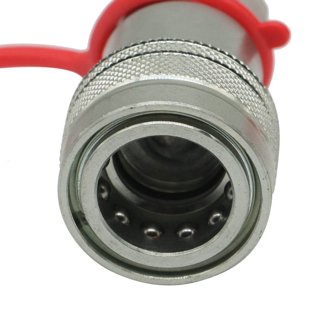 Hydraulic Quick Connect Coupler 2 Sets 1/2" NPT Ball Pioneer Style
