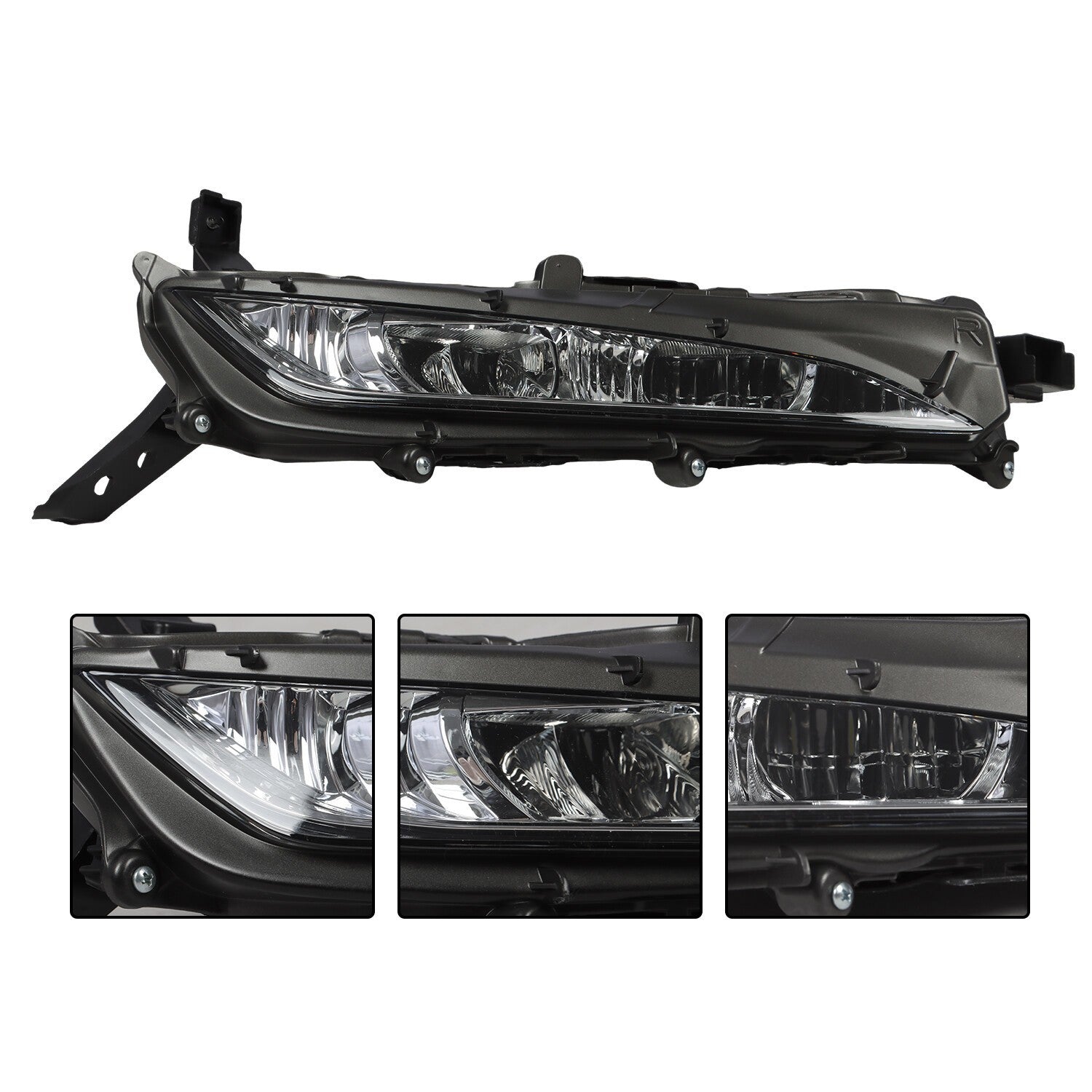 LED DRL Fog Light Front Left & Right for 2020-2022 Lexus RX350 RX450h F Sport