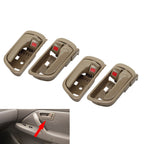 Beige Inside Door Handle Front Rear Driver Passenger 2002-2006 Toyota Camry