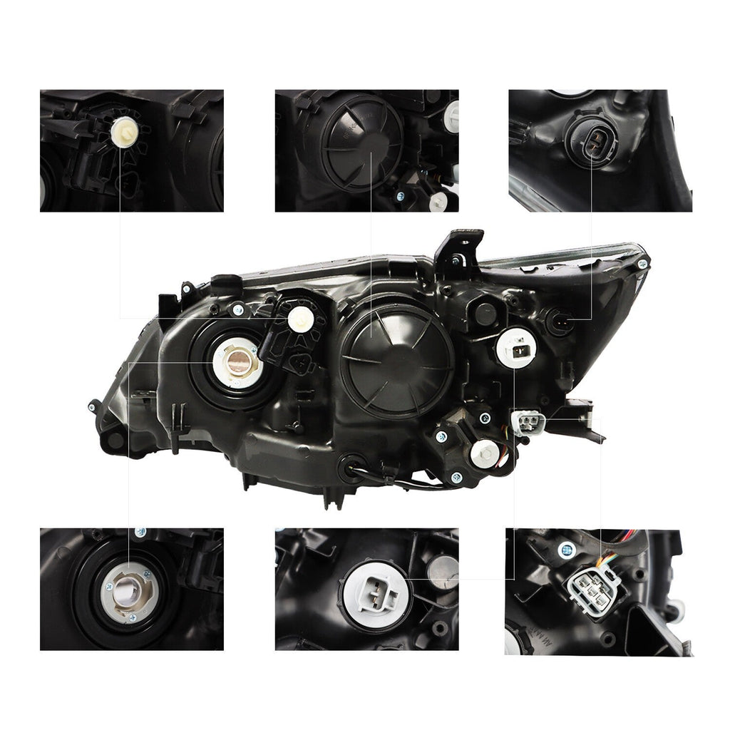 2013-2015 Lexus ES300H ES350 Right Passenger HID Xenon Chrome Headlight