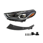 Halogen Headlight Left Driver Side w/Bulbs for 2018-2020 Hyundai Sonata