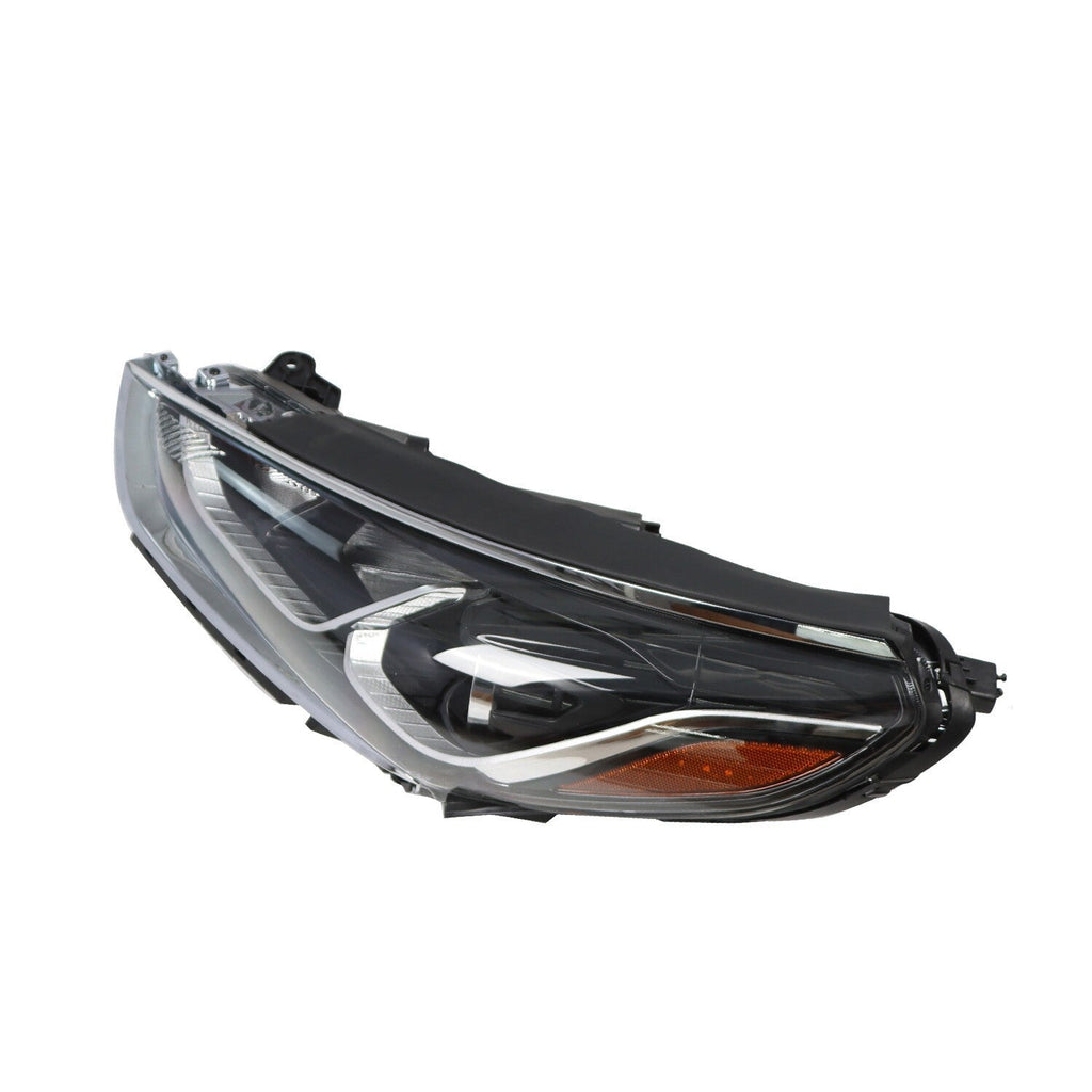 Halogen Headlight Left Driver Side w/Bulbs for 2018-2020 Hyundai Sonata