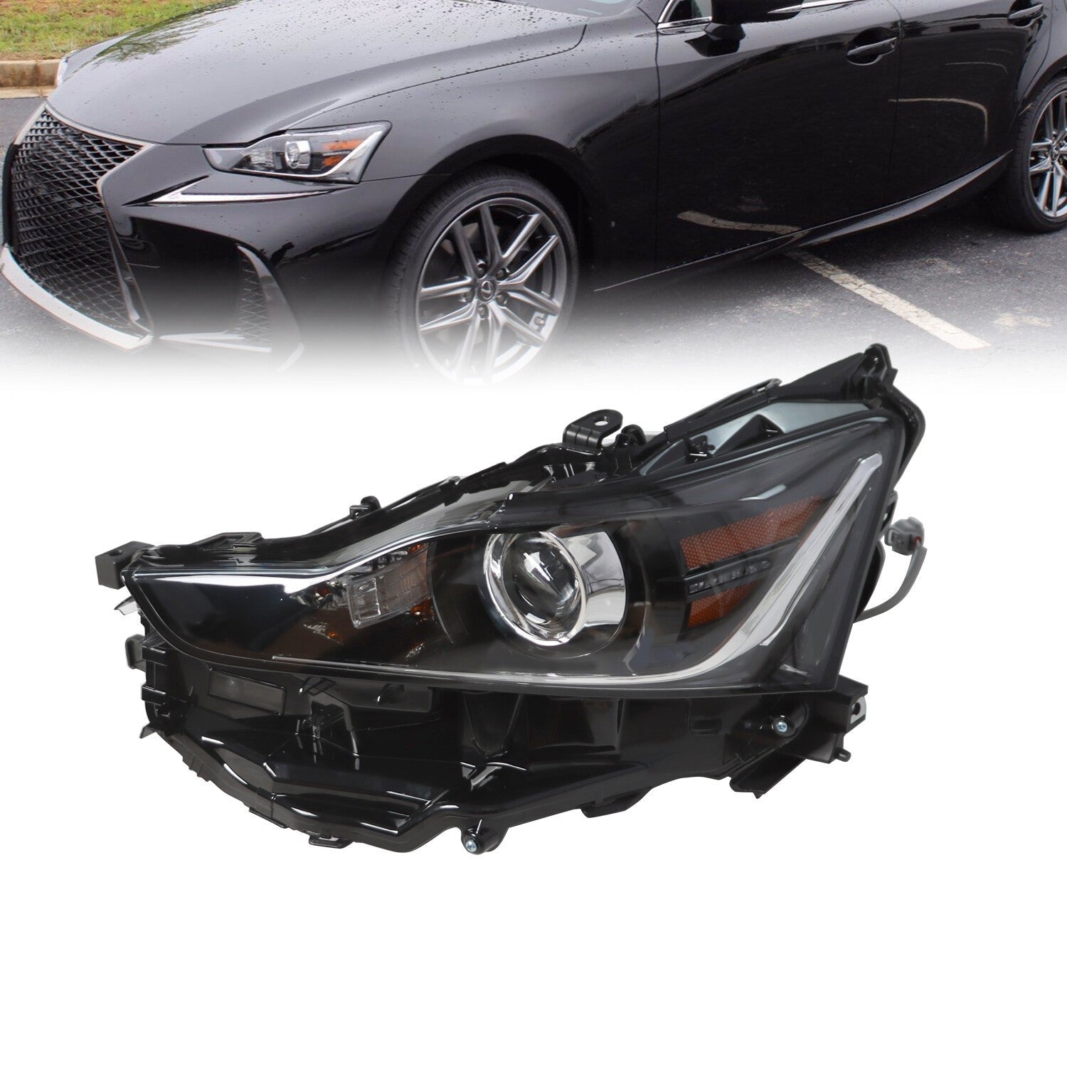 LED Headlight Left Driver Side for 2017-2020 Lexus IS300 IS350
