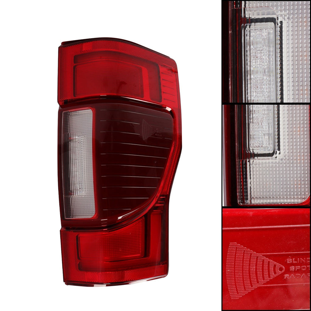 LED Tail Light Lamp Left Driver Side Ford F250 F350 2020-2022 Blind Spot