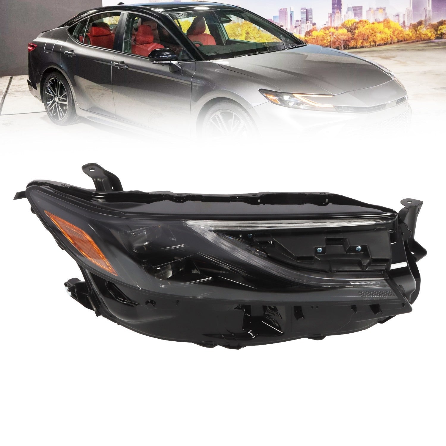 LED Headlight Lamp Right Passenger 2024-2025 Toyota Camry XSE XLE 81110AQ040