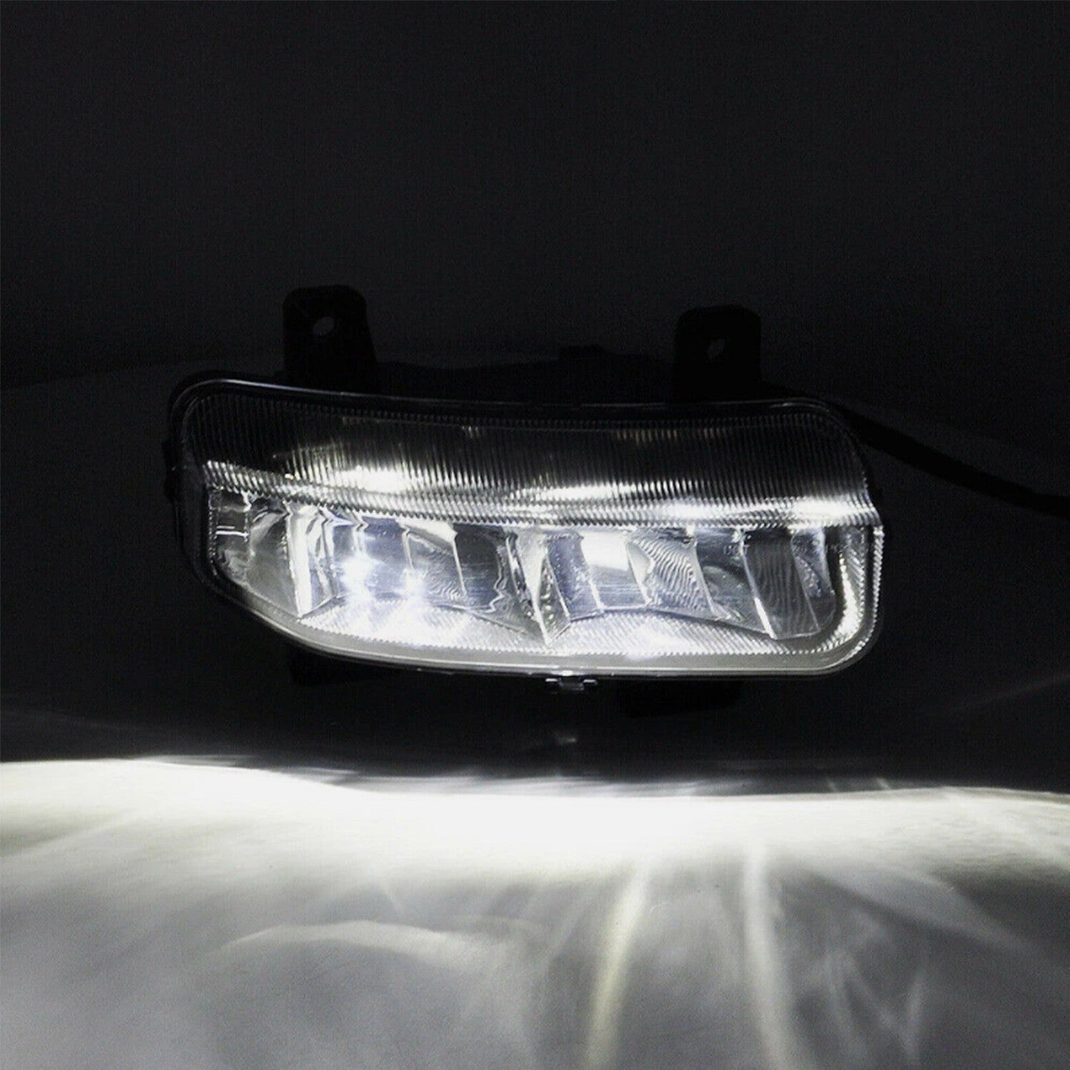 LED Front Bumper Fog Light Bracket Set for Dodge Ram 2500 3500 2019-2023