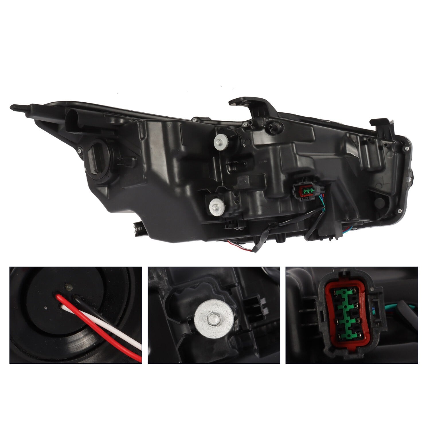 LED Headlight Driver Side for Infiniti Q50 2014-2016 No AFS LED DRL