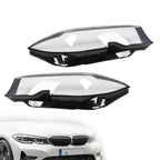 BMW 3 Series G20 Headlight Lens Covers Left & Right 2019-2021 Fit