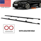 Gloss Black Side Skirt Extension Lip for BMW G20 G28 M340i 2019-2024