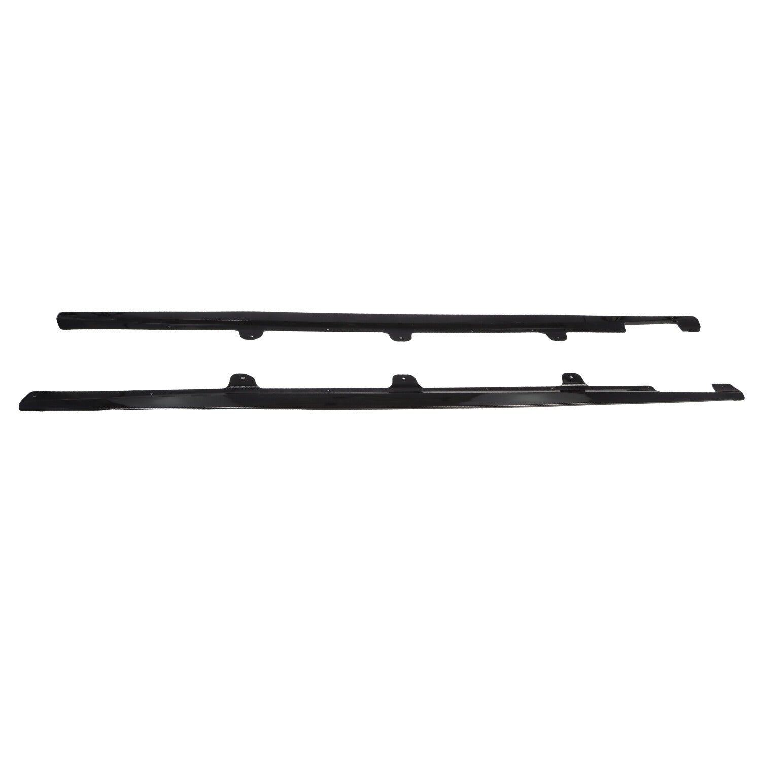Gloss Black Side Skirt Extension Lip for BMW G20 G28 M340i 2019-2024