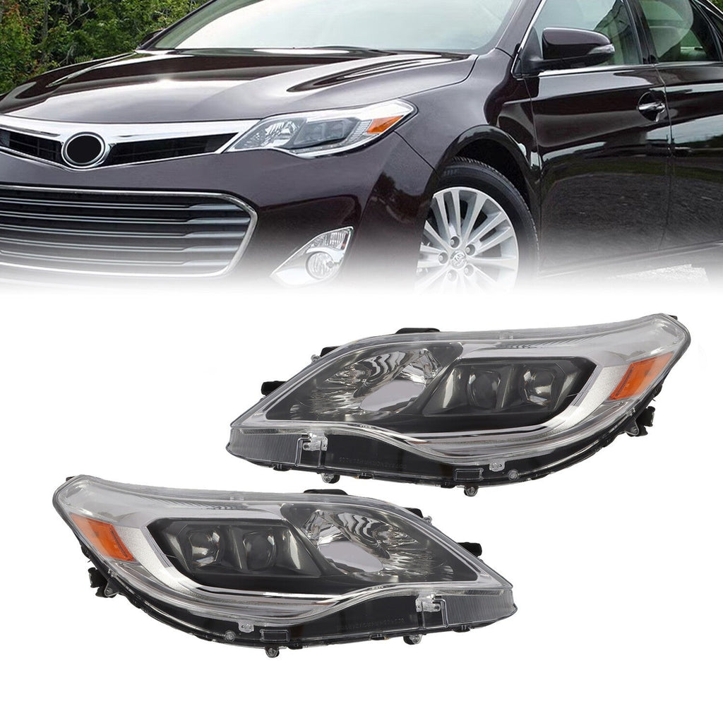 Toyota Avalon 2013-2015 Headlights Pair Driver & Passenger Side Replacement