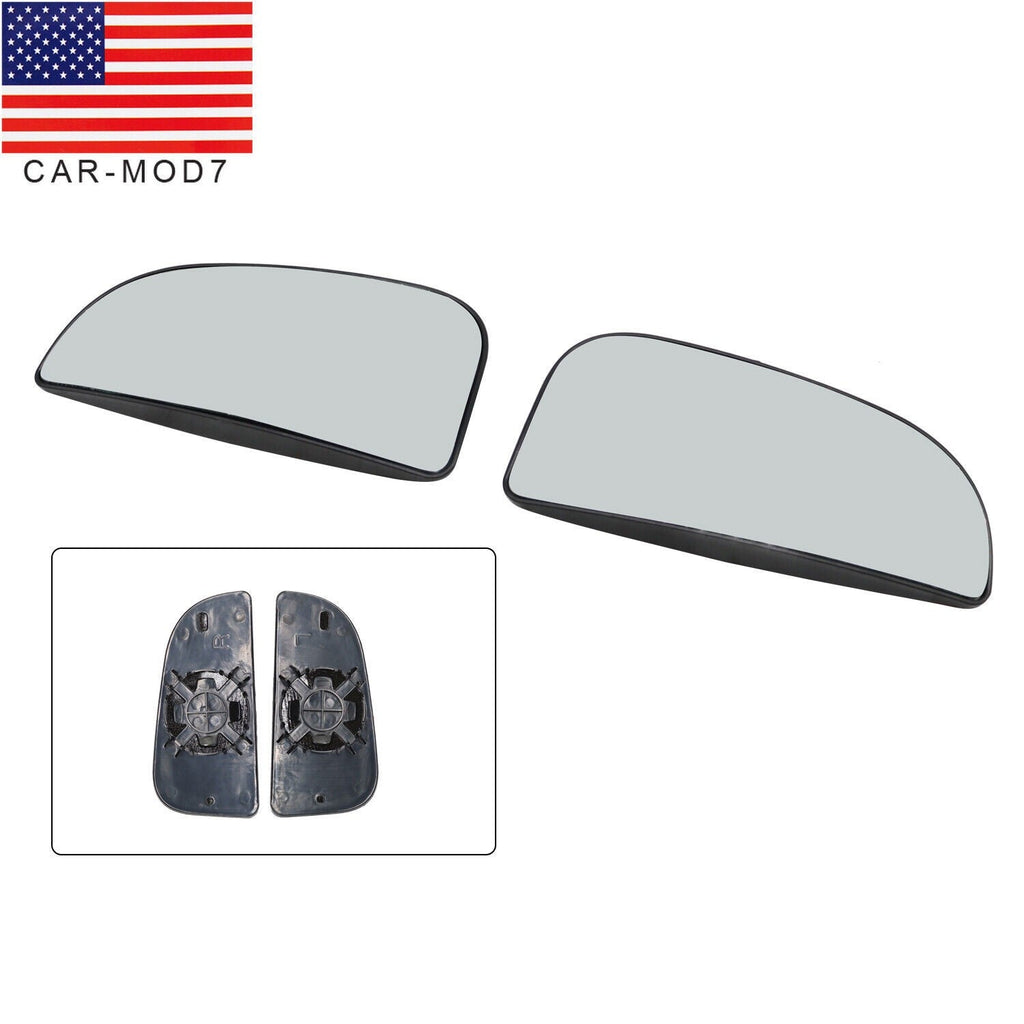 Left & Right Tow Mirror Spotter Lower Glass for Dodge Ram 1500 2500 3500 2010-20