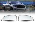 Left & Right Tow Mirror Spotter Lower Glass for Dodge Ram 1500 2500 3500 2010-20