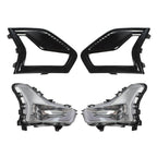 LED Fog Light Set for 2019-2020 Ford Fusion with Bulbs Assembly Kit Pair
