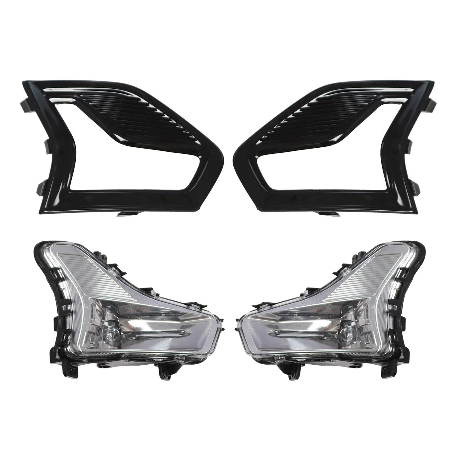 LED Fog Light Set for 2019-2020 Ford Fusion with Bulbs Assembly Kit Pair