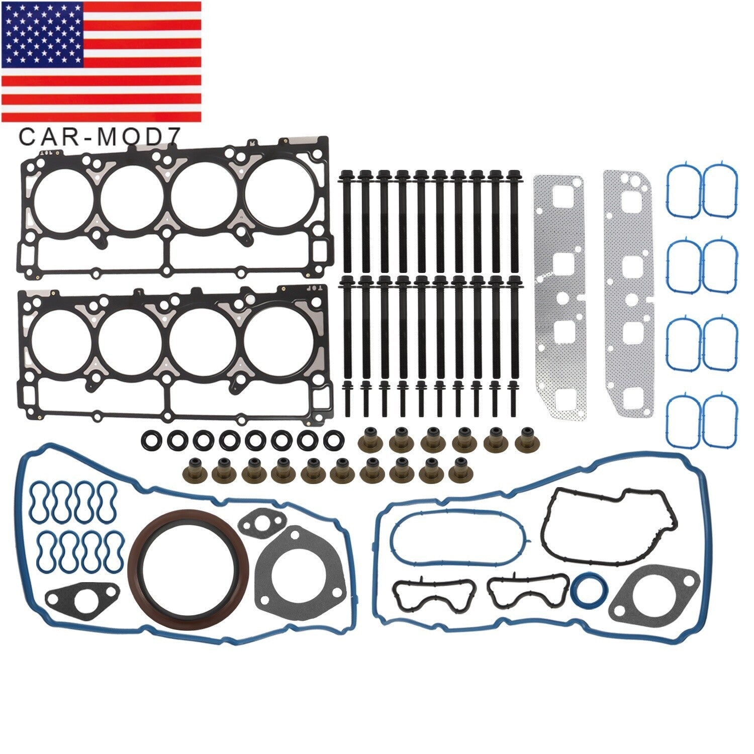 Head Gasket Bolt Set 03-08 Dodge Ram Magnum Chrysler 300 Jeep 5.7 VIN 2 D