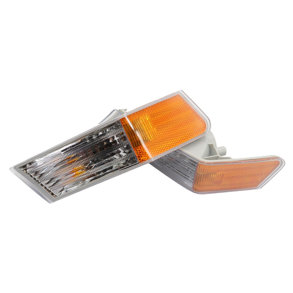 L&R Front Turn Signal Lights for 07-17 Jeep Patriot Parking Lamp Set
