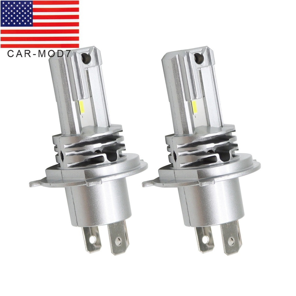 H4 9003 LED Headlight Bulb 40000LM Super White High Low Beam Fog Lamp Kit