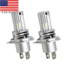 H4 9003 LED Headlight Bulb 40000LM Super White High Low Beam Fog Lamp Kit
