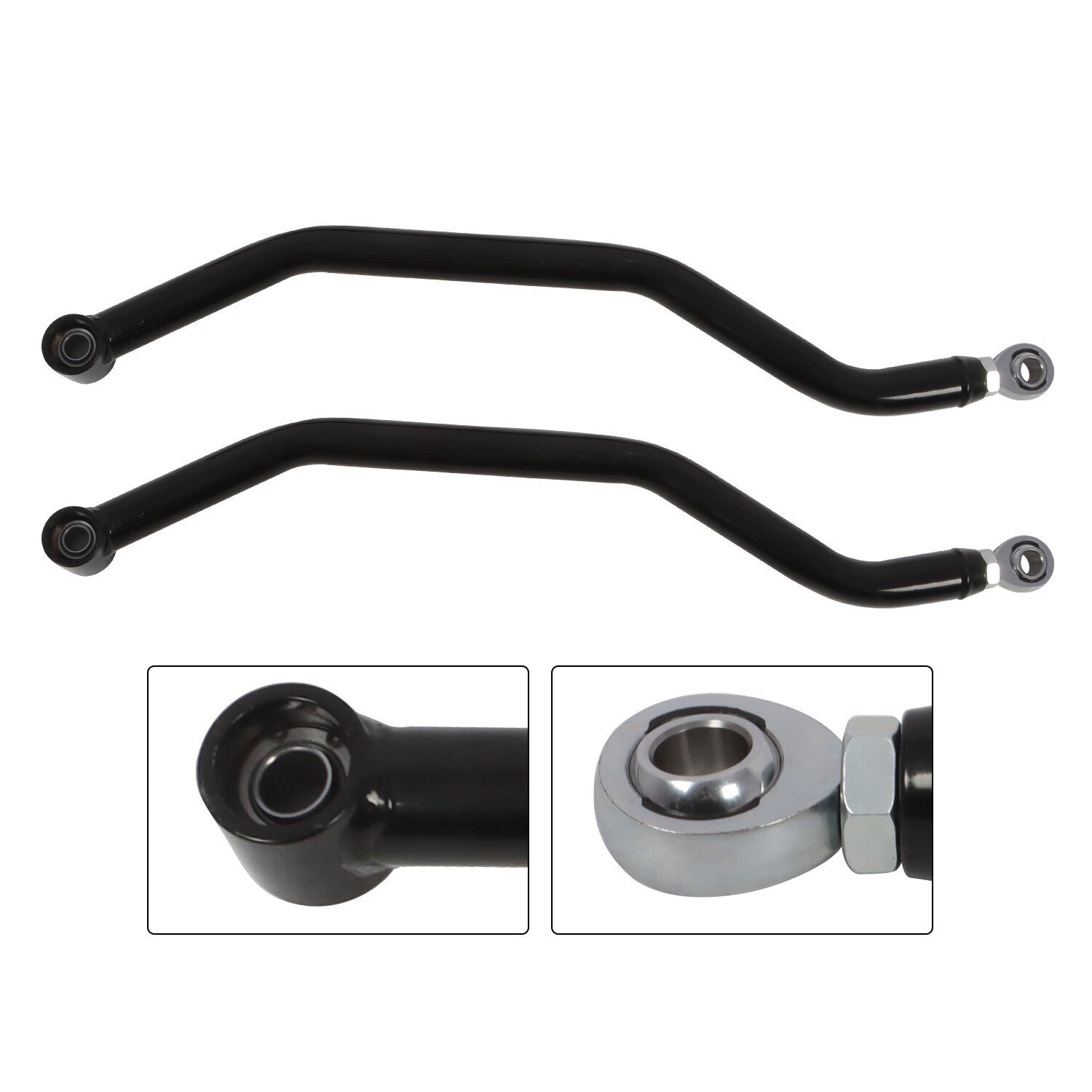 High Clearance Black Rear Radius Arms Set for Polaris RZR XP 1000 2014+