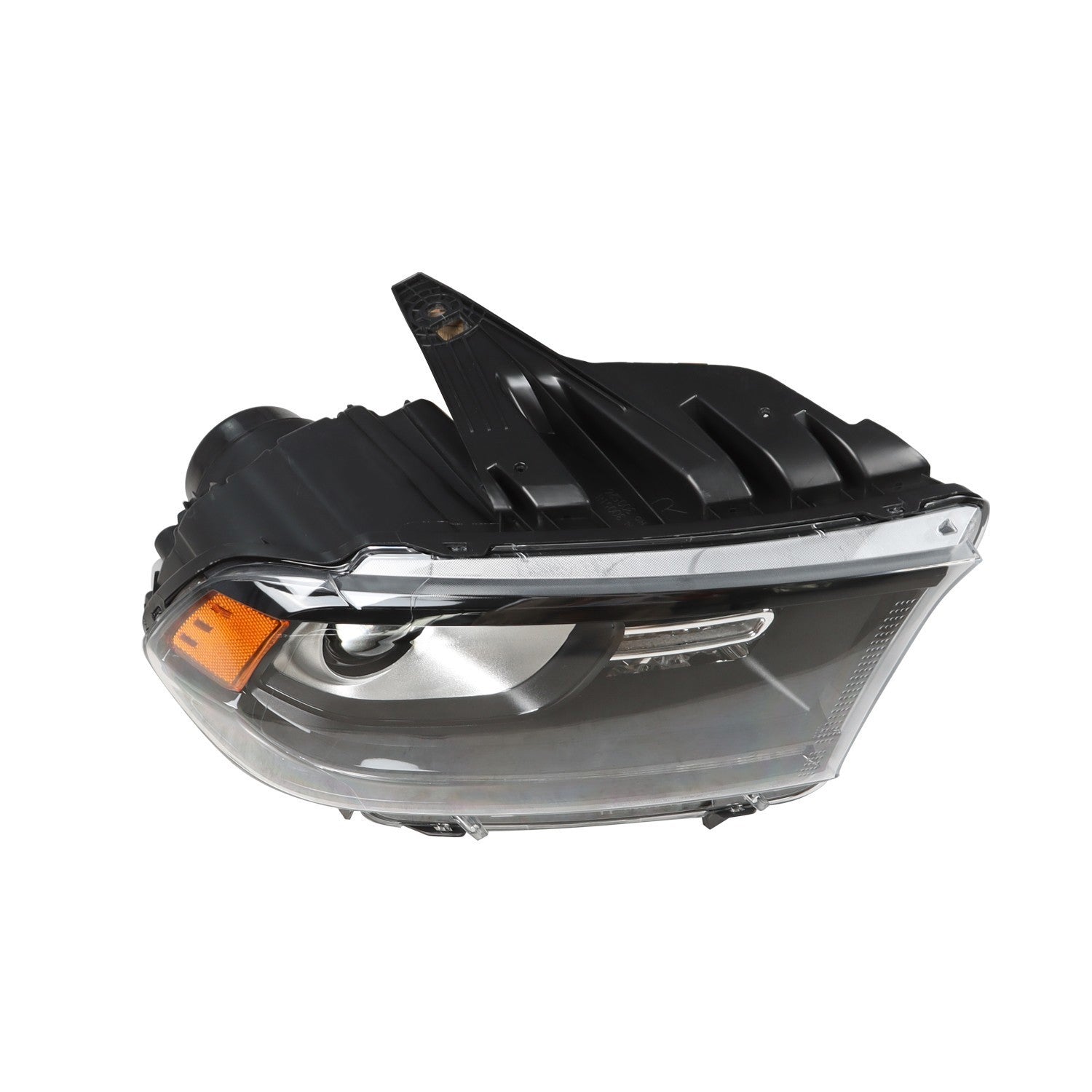 HID LED Headlight DRL Black Passenger Side for Dodge Durango 2016-2020