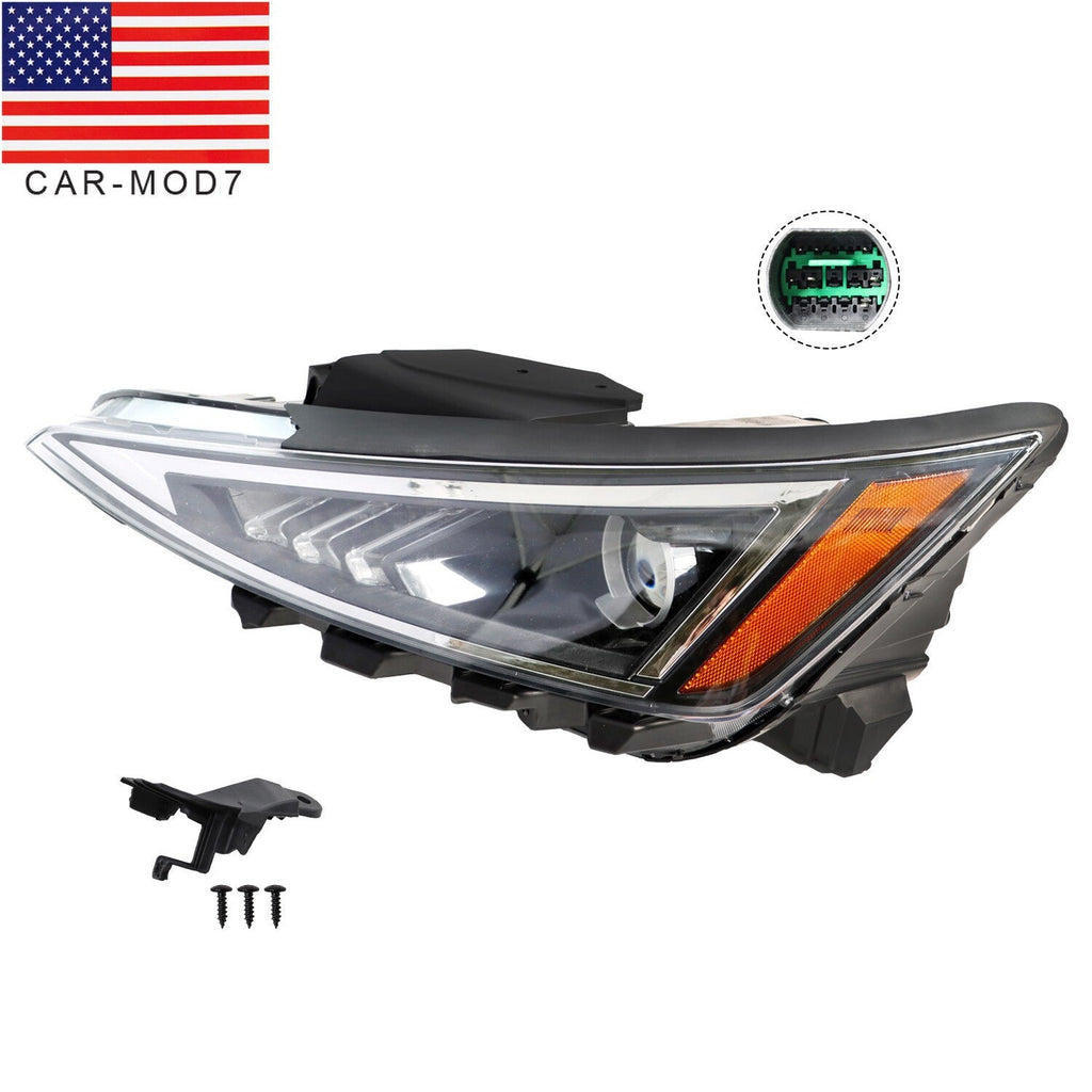 2019-2020 Hyundai Elantra Left Headlight Assembly Halogen Driver Side Sedan