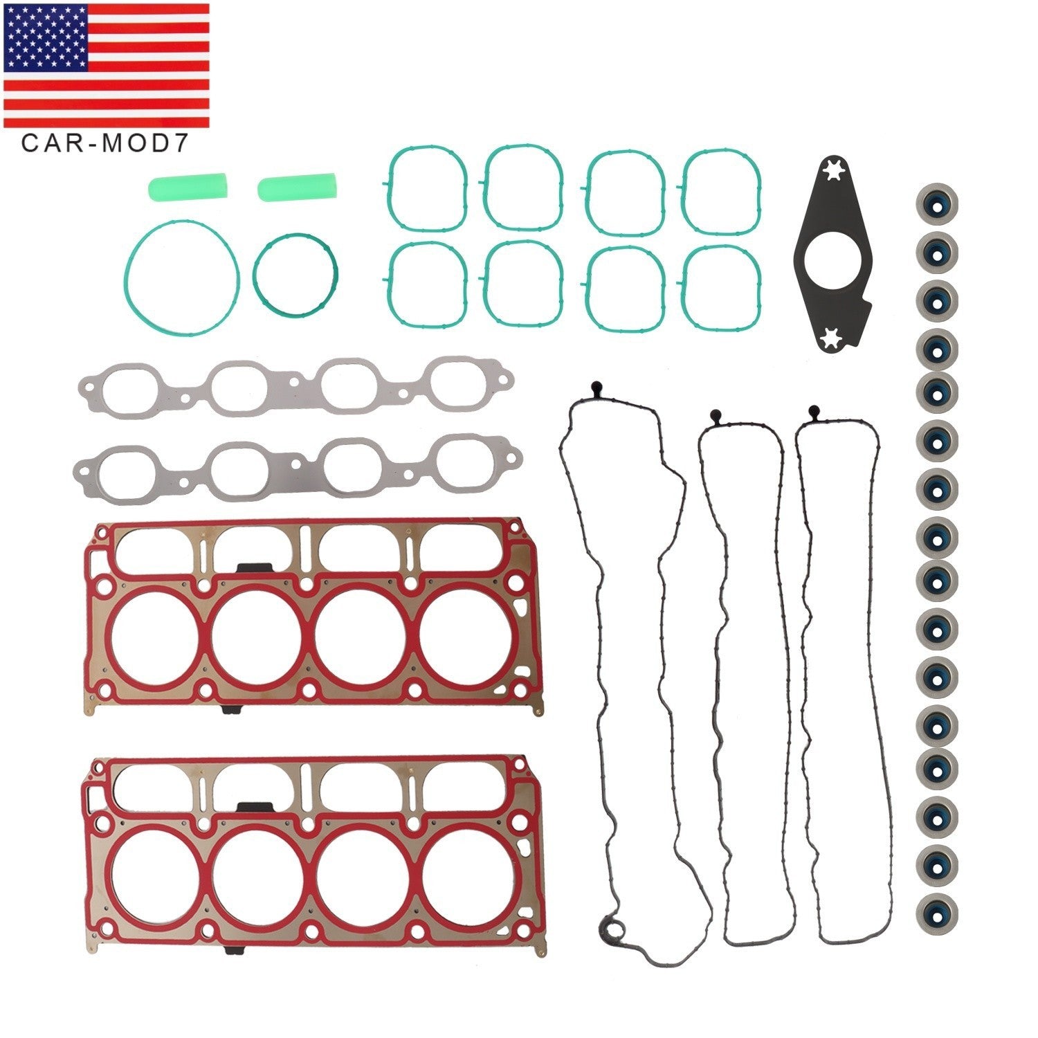 HGS4308 Head Gasket Set for 2014-2017 Chevy GMC Sierra 1500 5.3L V8 OHV 16V