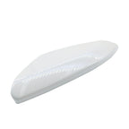 Left Driver Side Mirror Cover Pearl White for Honda Civic 2016-2021