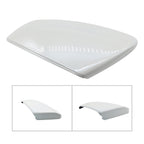 Left Driver Side Mirror Cover Pearl White for Honda Civic 2016-2021