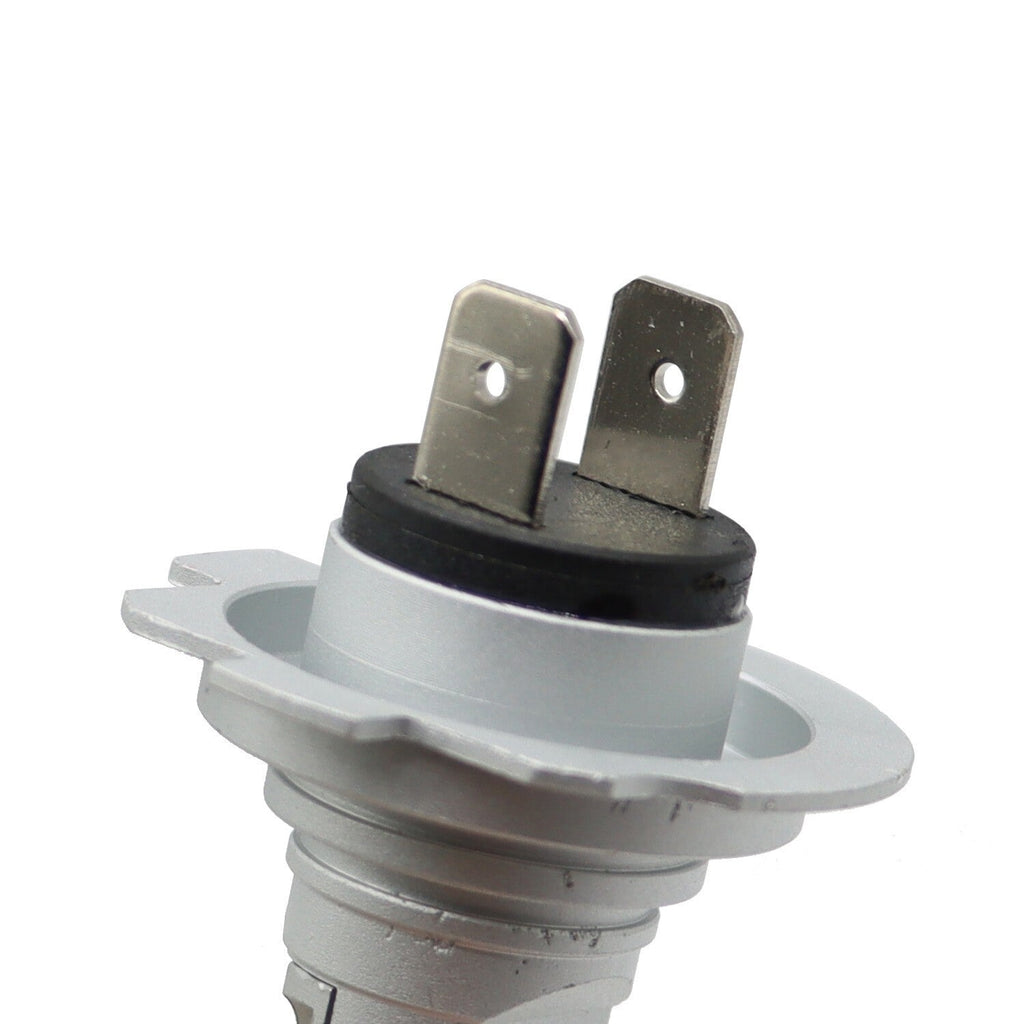 H7 LED Headlight Bulbs 6500K Super White High Low Beam Kit 4Pcs Bright