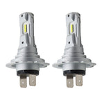 H7 LED Headlight Bulbs 6500K Super White High Low Beam Kit 4Pcs Bright