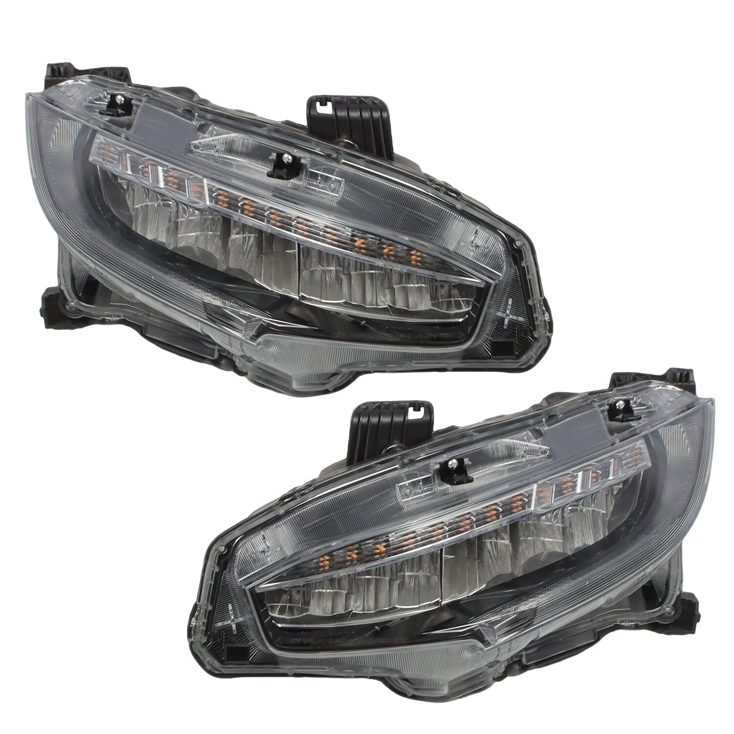 LED Headlights Kit for 2016-2021 Honda Civic 10th Gen Sedan & Hatchback